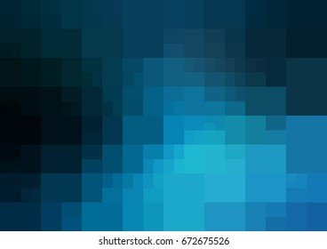 Light Pink, Blue vector blurry rectangle background design. Geometric background in Origami style with gradient. 