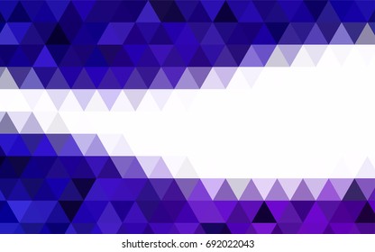 Light Pink, Blue vector blurry triangle pattern. Colorful illustration in abstract style with gradient. The elegant pattern can be used as part of a brand book.