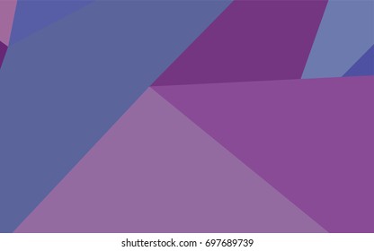 Light Pink, Blue vector blurry triangle background. Shining illustration, which consist of triangles. The elegant pattern can be used as part of a brand book.