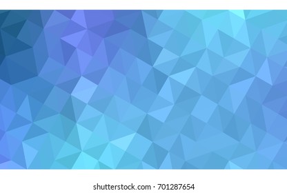 Light Pink, Blue vector blurry triangle background design. Geometric background in Origami style with gradient. 