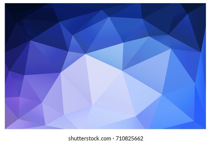 Light Pink, Blue vector blurry triangle background design. Geometric background in Origami style with gradient. 