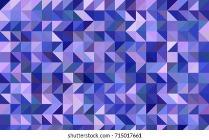 Light Pink, Blue vector blurry triangle template. A completely new color illustration in a vague style. A completely new template for your business design.