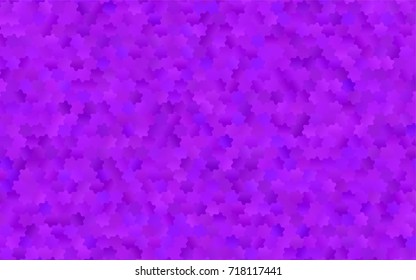 Light Pink, Blue vector blurry hexagon background design. Geometric background in Origami style with gradient. 
