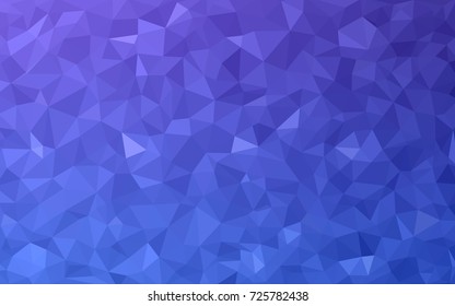 Light Pink, Blue vector blurry triangle background design. Geometric background in Origami style with gradient. 