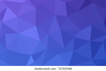 Light Pink, Blue vector blurry triangle background design. Geometric background in Origami style with gradient. 