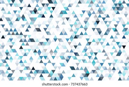 Light Pink, Blue vector blurry triangle template. A completely new color illustration in a vague style. Brand-new design for your business.