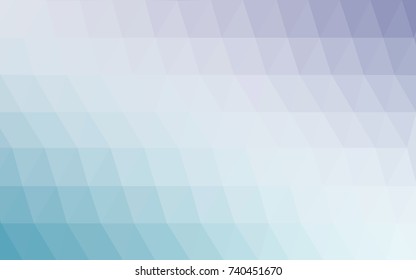 Light Pink, Blue vector blurry triangle background design. Geometric background in Origami style with gradient. 