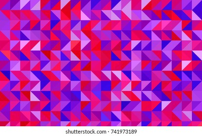 Light Pink, Blue vector blurry triangle background. Colorful abstract illustration with gradient. The template can be used as a background for cell phones.