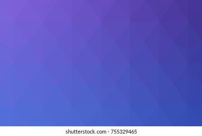 Light Pink, Blue vector blurry triangle background design. Geometric background in Origami style with gradient. 