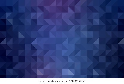 Light Pink, Blue vector blurry triangle template. Colorful abstract illustration with gradient. The polygonal design can be used for your web site.