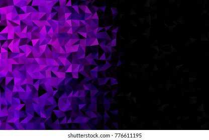 Light Pink, Blue vector blurry triangle template. Colorful illustration in abstract style with gradient. Brand-new design for your business.
