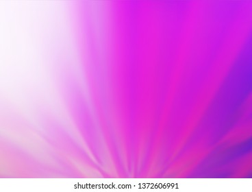 Light Pink, Blue vector bokeh and colorful pattern. Creative illustration in halftone style with gradient. A completely new template for your design.