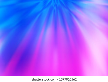 Light Pink, Blue vector bokeh and colorful pattern. A completely new color illustration in a bokeh style. The template for backgrounds of cell phones.