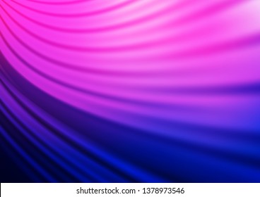 Light Pink, Blue vector bokeh pattern. A completely new color illustration in a bokeh style. The template can be used for your brand book.
