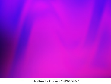 Light Pink, Blue vector bokeh and colorful pattern. An elegant bright illustration with gradient. Brand new style for your business design.
