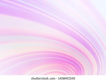 Light Pink, Blue vector bokeh template. Glitter abstract illustration with an elegant design. A completely new template for your design.