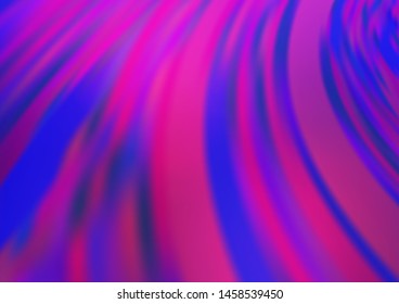 Light Pink, Blue vector bokeh and colorful pattern. A vague abstract illustration with gradient. The elegant pattern for brand book.
