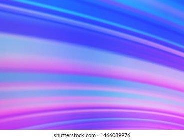 Light Pink, Blue vector bokeh pattern. Glitter abstract illustration with an elegant design. The template can be used for your brand book.