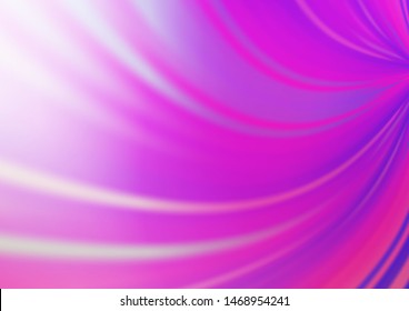 Light Pink, Blue vector bokeh template. Glitter abstract illustration with an elegant design. Brand new style for your business design.