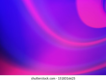 Light Pink, Blue vector bokeh pattern. Modern geometrical abstract illustration with gradient. The elegant pattern for brand book.