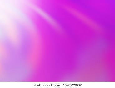 Light Pink, Blue vector bokeh pattern. Colorful abstract illustration with gradient. The template can be used for your brand book.