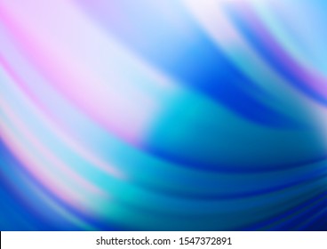 Light Pink, Blue vector bokeh pattern. Colorful illustration in blurry style with gradient. Brand new style for your business design.