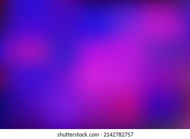 Light Pink, Blue vector bokeh pattern. Modern abstract illustration with gradient. Elegant cover for a brand book.