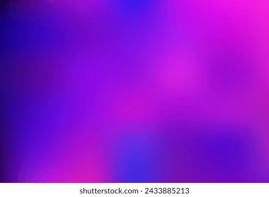 Hellrosa, blaue Vektor-Bokeh-Vorlage. Eine vage abstrakte Illustration mit Farbverlauf. Vorlage für jedes Markenbuch.