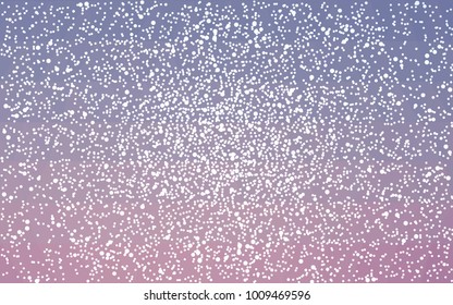 Light Pink, Blue vector christmas postcard low polygon background. Illustration consisting of triangles. Abstract triangular polygonal origami or crystal design of New Year celebration.