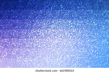 Light Pink, Blue vector christmas postcard low polygon background. Illustration consisting of triangles. Abstract triangular polygonal origami or crystal design of New Year celebration.