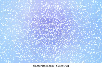 Light Pink, Blue vector christmas postcard low polygon background. Illustration consisting of triangles. Abstract triangular polygonal origami or crystal design of New Year celebration.