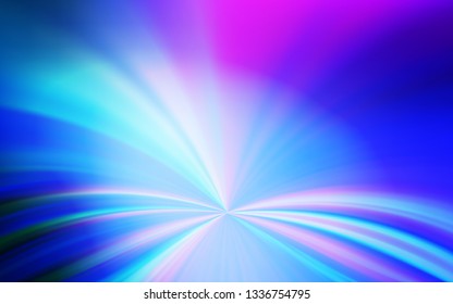 Light Pink, Blue vector colorful abstract texture. Shining colored illustration in smart style. The best blurred design for your business.