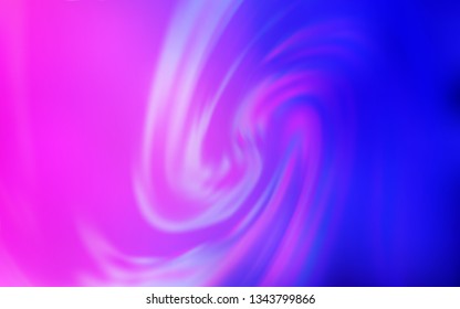 Light Pink, Blue vector colorful abstract texture. Colorful abstract illustration with gradient. Completely new design for your business.