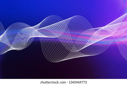 Light Pink, Blue vector colorful blur backdrop. Shining colored illustration in smart style. Elegant background for a brand book.