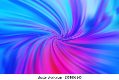 Light Pink, Blue vector colorful abstract background. Creative illustration in halftone style with gradient. New design for your business.
