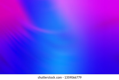 Light Pink, Blue vector colorful blur background. An elegant bright illustration with gradient. Blurred design for your web site.