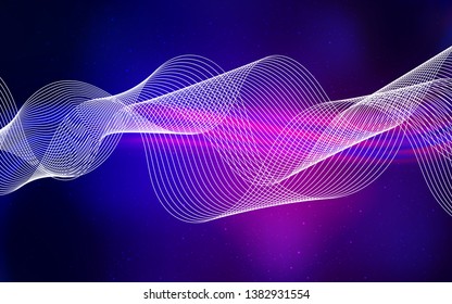 Light Pink, Blue vector colorful abstract background. New colored illustration in blur style with gradient. New style design for your brand book.