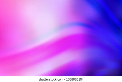 Light Pink, Blue vector colorful abstract background. Colorful illustration in abstract style with gradient. Smart design for your work.