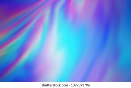 Light Pink, Blue vector colorful abstract texture. Shining colored illustration in smart style. Smart design for your work.