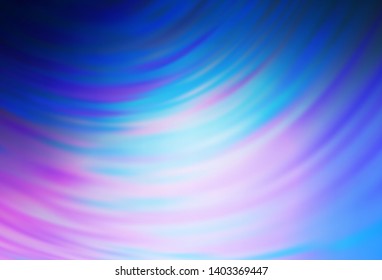 Light Pink, Blue vector colorful abstract background. A completely new colored illustration in blur style. Blurred design for your web site.