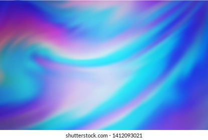Light Pink, Blue vector colorful blur background. New colored illustration in blur style with gradient. New way of your design.