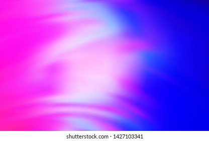 Light Pink, Blue vector colorful blur backdrop. Abstract colorful illustration with gradient. New way of your design.