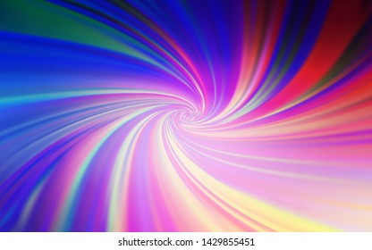 Light Pink, Blue vector colorful abstract texture. Abstract colorful illustration with gradient. New design for your business.