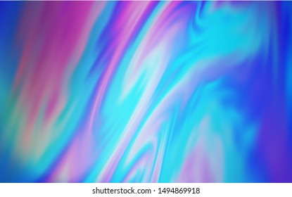 Light Pink, Blue vector colorful blur backdrop. An elegant bright illustration with gradient. Background for a cell phone.