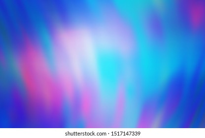 Light Pink, Blue vector colorful abstract texture. Shining colored illustration in smart style. Smart design for your work.