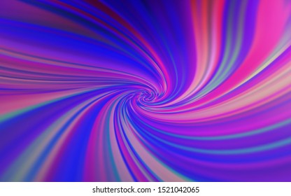 Light Pink, Blue vector colorful abstract background. Colorful abstract illustration with gradient. The best blurred design for your business.