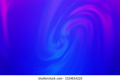 Light Pink, Blue vector colorful abstract texture. A completely new colored illustration in blur style. New design for your business.
