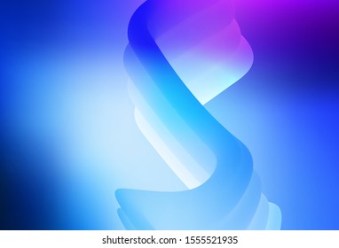 Light Pink, Blue vector colorful blur background. Abstract colorful illustration with gradient. Elegant background for a brand book.