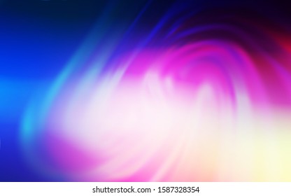 Light Pink, Blue vector colorful abstract texture. Colorful illustration in abstract style with gradient. New style design for your brand book.