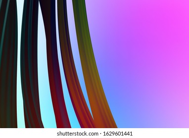 Light Pink, Blue vector colorful abstract texture. An elegant bright illustration with gradient. Background for a cell phone.